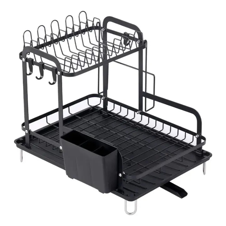 Escorredor de Louça Inox 2 Andares com Drenagem Bigstock