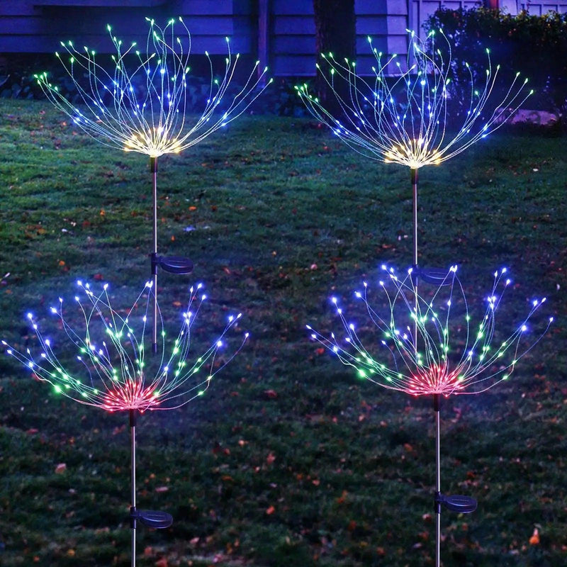 Led Solar Para o Jardim - Fogos de Artifícios DecorUp®️ [COMPRE 2 LEVE 3]