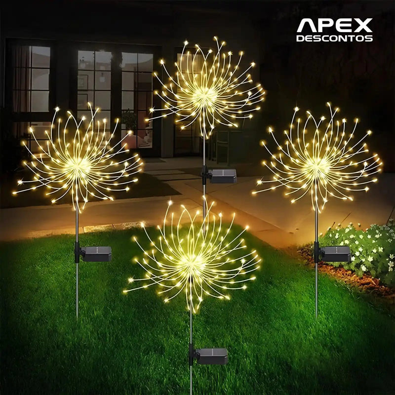 Decoração Solar para Jardim PROVA D'ÁGUA