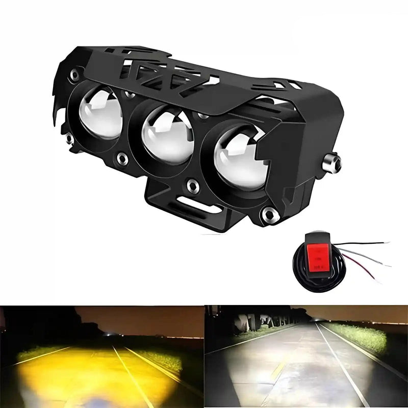 Farol de Milha Ultra Light para Moto: Iluminação Avançada