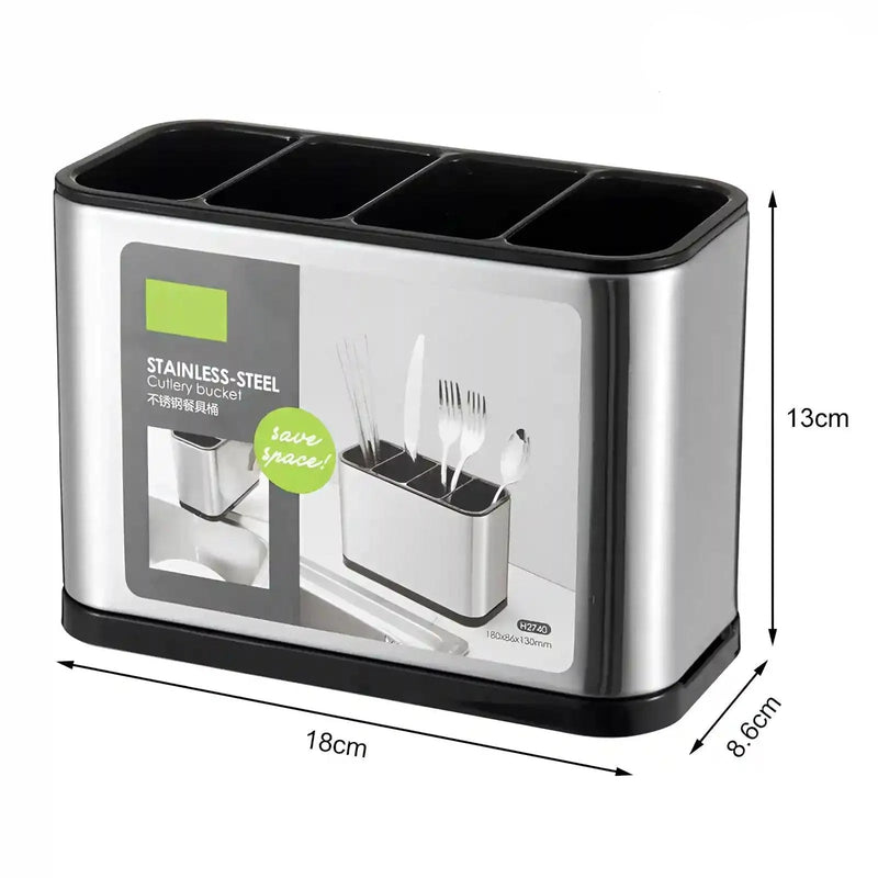 Porta Talher Inox de Pia