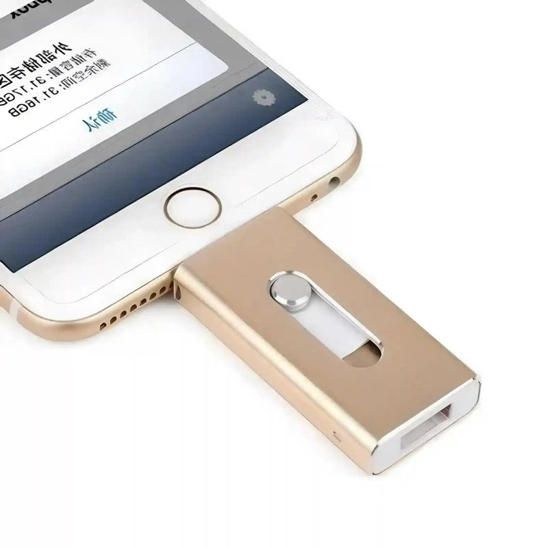 Pen Drive de Celular 4 em 1 - Multi Operacional