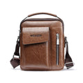 Bolsa de Couro Masculina de Ombro