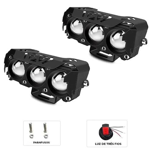 Farol de Milha Ultra Light para Moto: Iluminação Avançada