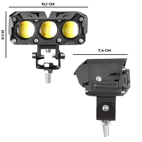 Farol de Milha Ultra Light para Moto: Iluminação Avançada