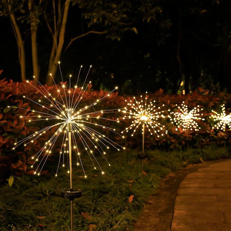 Led Solar Para o Jardim - Fogos de Artifícios DecorUp®️ [COMPRE 2 LEVE 3]